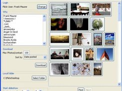 FlickrDesktop User Interface
