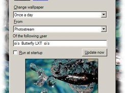 Configuration screen