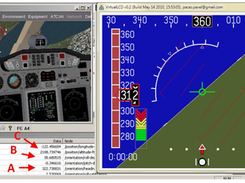 FG connected to FGC and a EFIS display system