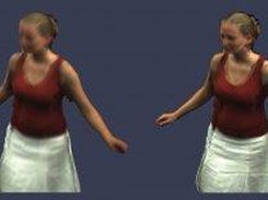 Comparison between different texturing methods. right: FT
