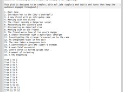 A ChatGPT story written in FLO
