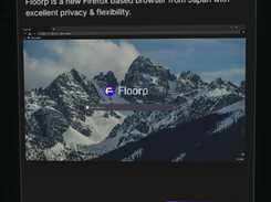 Floorp Browser Screenshot 1