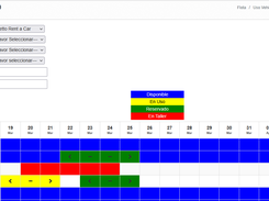 Real-time fleet status: available, in use, reserved, or in workshop. Full visibility at a glance.