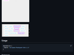 FlowLayout Screenshot 1