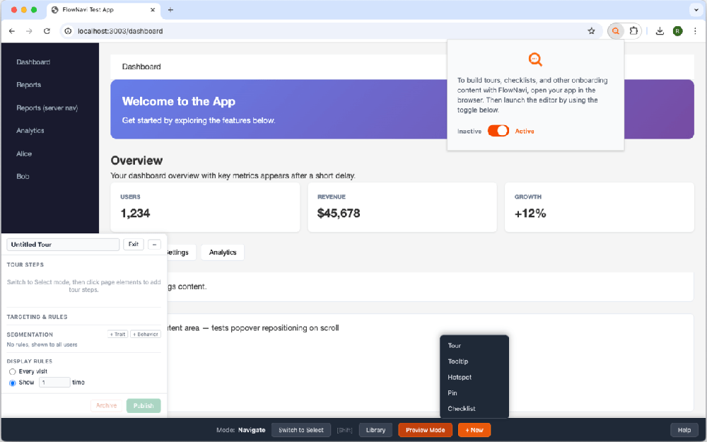 FlowNavi editor