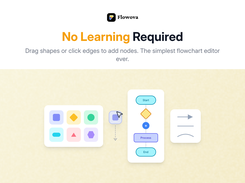 No Learning Curve - Drag shapes, click to connect, done. The simplest flowchart editor you'll ever use.