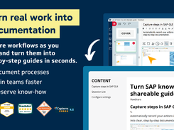 Capture workflows as you work and turn them into step-by-step guides in seconds. - Document processes - Train teams faster - Preserve know-how