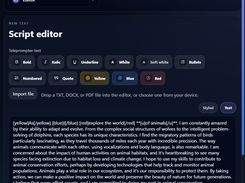 text editor