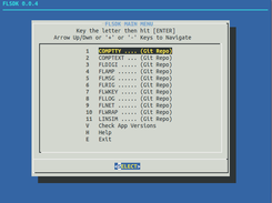 FLSDK Main Menu