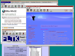 Dillo web browser for DOS