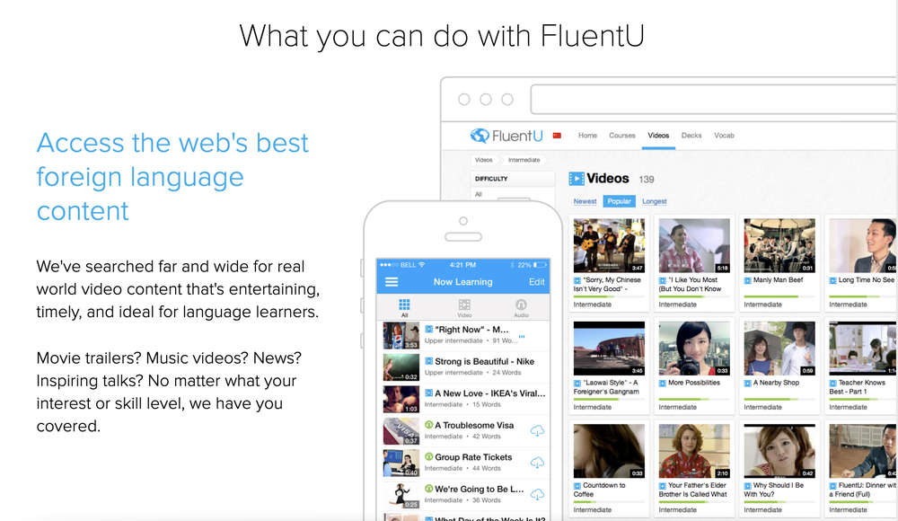 FluentU Screenshot 1