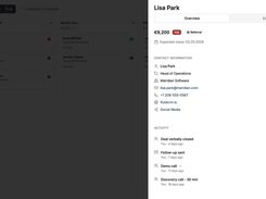 Fluid CRM Deal Overview