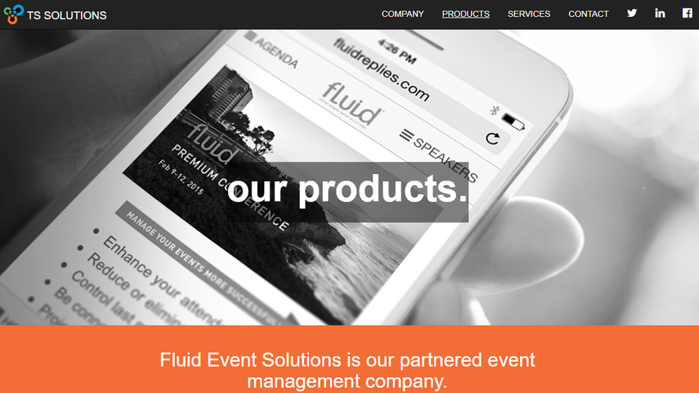 Fluid Event Management Screenshot 1