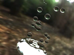 Real-time SPH fluid simulation and GPU raycasting