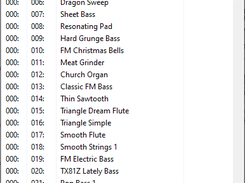 Soundfont Browsing