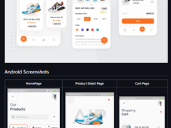 Flutter Ecommerce App Screenshot 1