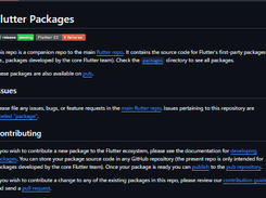Flutter Packages Screenshot 1