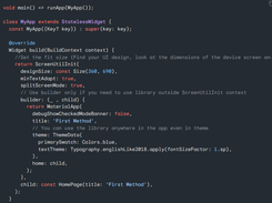 Flutter ScreenUtil Screenshot 1