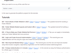 Flutter Tutorials Screenshot 1