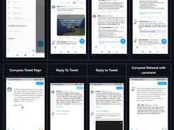 Flutter Twitter Clone Screenshot 2