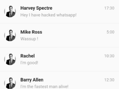 Flutter WhatsAppClone Screenshot 1