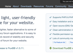 FluxBB Screenshot 1