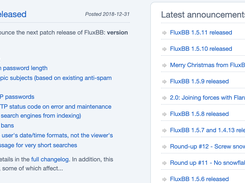 FluxBB Screenshot 1