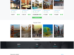 real estate website theme