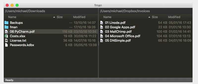 fman Screenshot 1