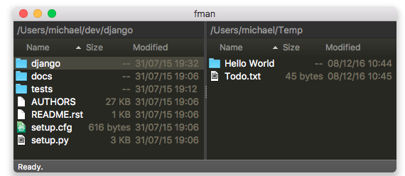 fman Screenshot 1