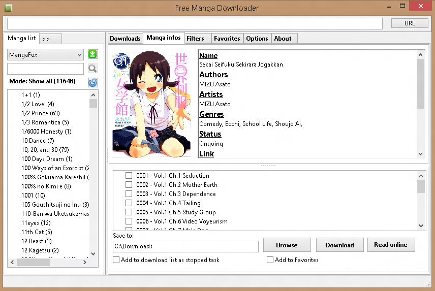 Free Manga Downloader download | SourceForge.net