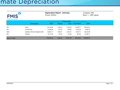 Automate Depreciation