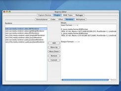 FMJ Registry running on Mac OS  