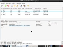 FMountMan shows info on selected device