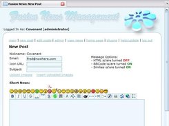 Form to add a new news post