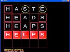 Squares indicate correct position; yellow circles incorrect.