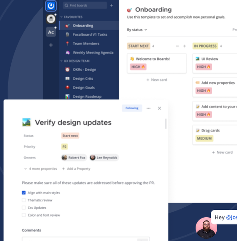 Focalboard Screenshot 1