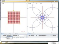 A 1/z mapping from a rectangular domain to the complex plane