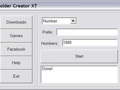Folder Creator XT Screenshot 1