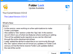 Folder Lock Built In Updater