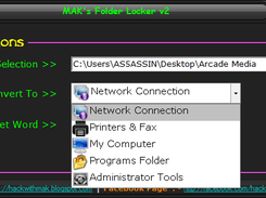 MAK's Folder Locker Screenshot 1