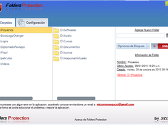 Panel de Folders