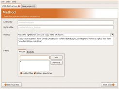 Foldersync 0.1 beta 1 on linux (GTK) - Methods