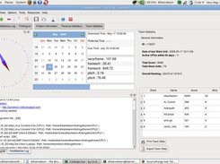 Main Screen - FoldWatcher Log & Team Statistics