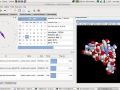 Main Screen - Viewing the molecule with RasMol