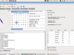 Main Screen - FAHlog view & Team Statistics