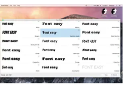 Font Picker Screenshot 1