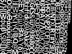Texture with Calibri Normal and Calibri Bold truetype font glyphs, as saved from Font Creator 3 (consider the minification of area wastage)