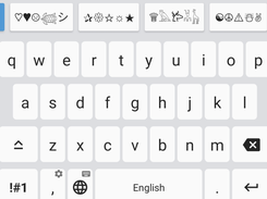 Fonts Keyboard Screenshot 1