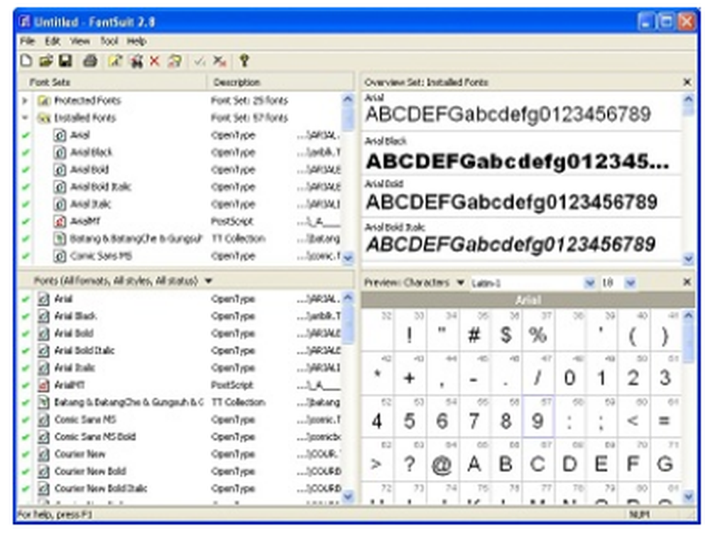 FontSuit Screenshot 1